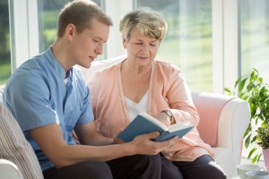 Reading a Book | Care Seekers Greensboro 